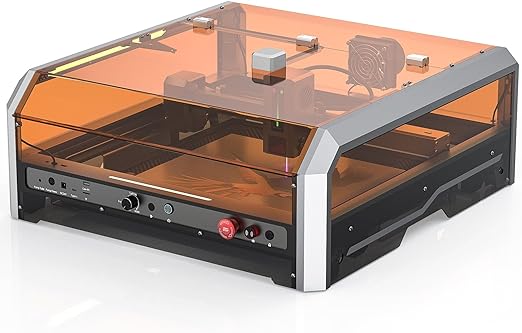 L8 Laser Engraver, 40000mm/min All-in-one Laser Engraving Machine, 20W Power Output Laser Cutter Built-in Acrylic Enclosure with Vent, Air Assist Pump, Honeycomb, Camera, Laser Safety Class 1