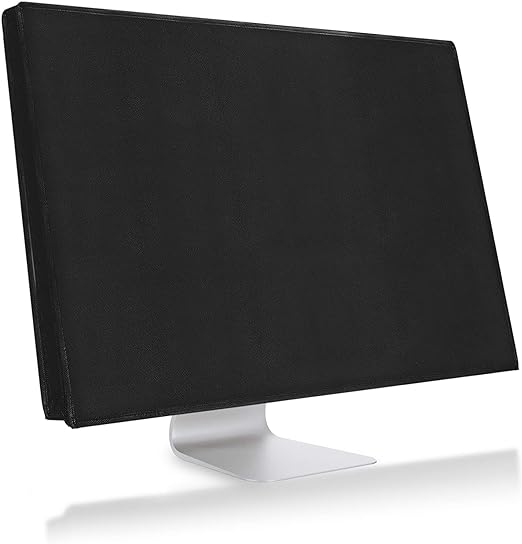 kwmobile Monitor Cover Compatible with Apple iMac 21.5" - Dust Cover Computer Screen Protector - Black