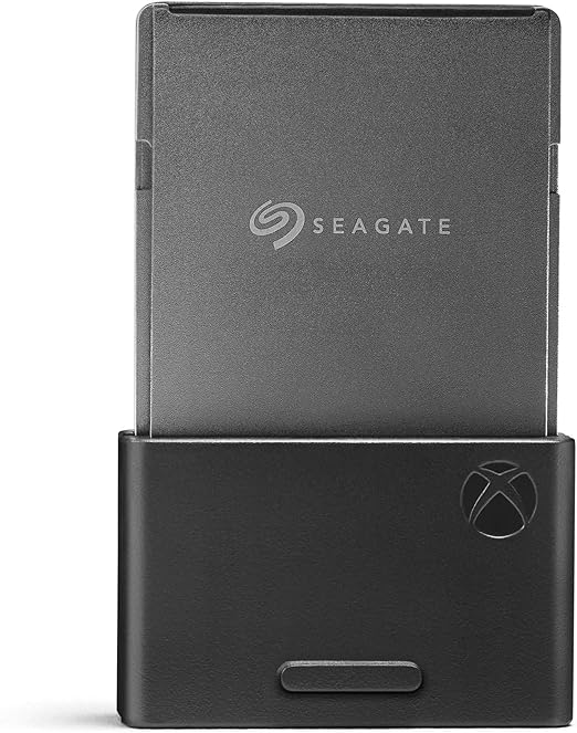 Seagate Storage Expansion Card 2TB Solid State Drive - NVMe SSD for Xbox Series X|S, Quick Resume, Plug & Play, Licensed (STJR2000400) Black