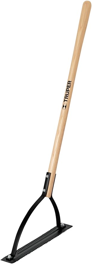 Truper 30307 Tru Tough Weed Cutter, Serrated, Sharpened Blade, 30-Inch Handle