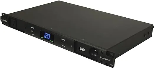 Furman P-1800 AR Advanced Level Voltage Regularor/Power Conditioner, 15 Amp, Regulates 97-137 Volt Input Range to 120 Volt Output