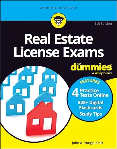 For Dummies Real Estate License Exams For Dummies: 4 Practice Test Online + 525 Flashcards 4 - Books | Color: Purple