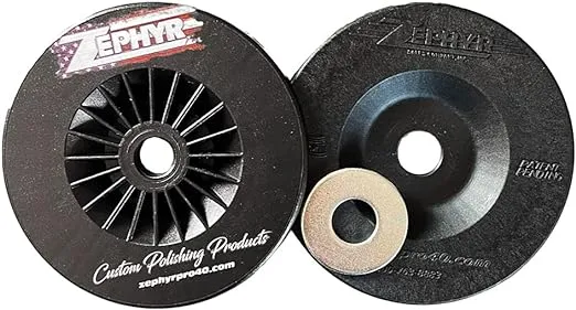 Zephyr Custom POLISHING Products SFPR58-4 Airway Buff Safety Flange Kit