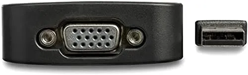 StarTech.com USB 2.0 to VGA Adapter, USB to VGA Monitor Converter for Windows, 1080p , TAA (no support for macOS/ChromeOS/Linux)