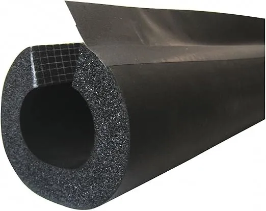 2-3/8" x 6 ft. Elastomeric Pipe Insulation, 1/2" Wall
