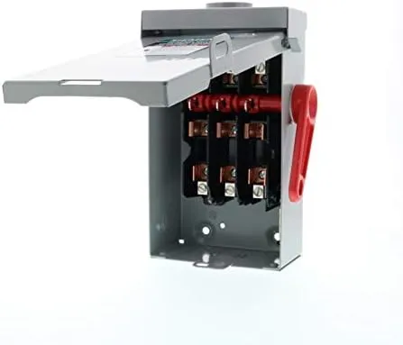 SIEMENS 3P 30A 240V General Duty Safety Switch Outdoor, Fusible