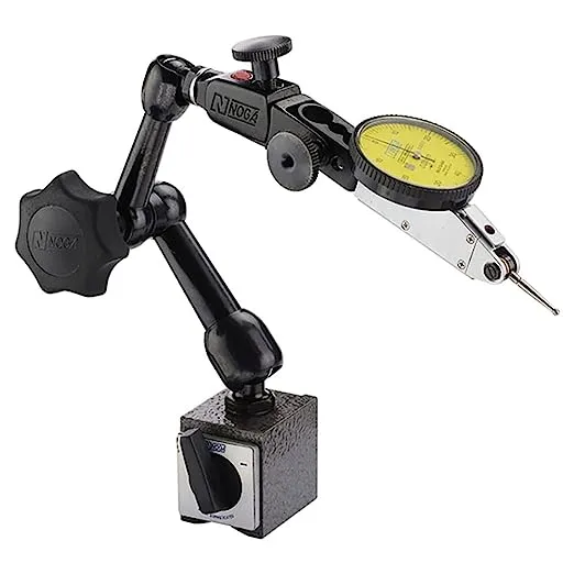 Noga NF6150 | Combo NF61003 Magnetic Base 70lb Hold & Metric Test Indicator Set