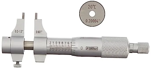 Fowler 52-275-001-1, Inside Micrometer with 0.2-1.2" Measuring Range