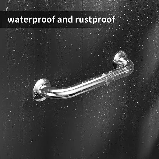 Gotega Shower Grab Bar 2 Pack, Stainless Steel Bathroom Grab Bar Shower Bath Handle Grab Bars for Bathtub Showers 24 Inch