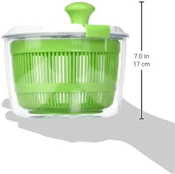 Cuisinart Salad Spinner- Wash, Spin & Dry Salad Greens, Fruits & Vegetables, 3qt, CTG-00-SSAS