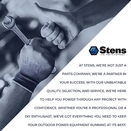 Stens 100-210 Air Filter Combo Compatible with/Replacement for John Deere 425, 445, 2500, 2500A, 2500B and 2500E Greens mowers, Kawasaki FD620D and FD661D 11013-2139, 11013-2204, 11029-2005