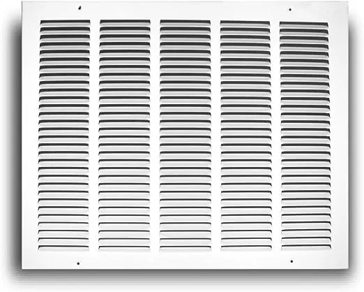 Truaire 170 14X06 Return Air Grille 14-Inch x 6-Inch Sidewall or Ceiling Return Air Grille, White