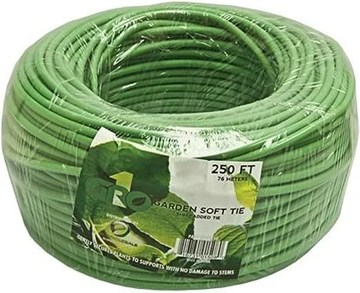 Grower's Edge Garden Plant Tie - Soft Wire with UV Inhibitor, 250'