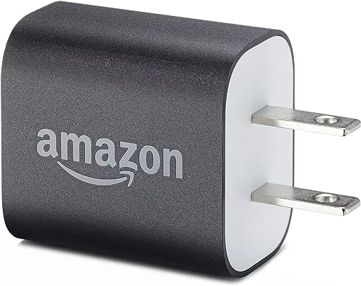 Amazon 5W USB Official OEM Charger and Power Adapter for Fire Tablets and Kindle eReaders - Black