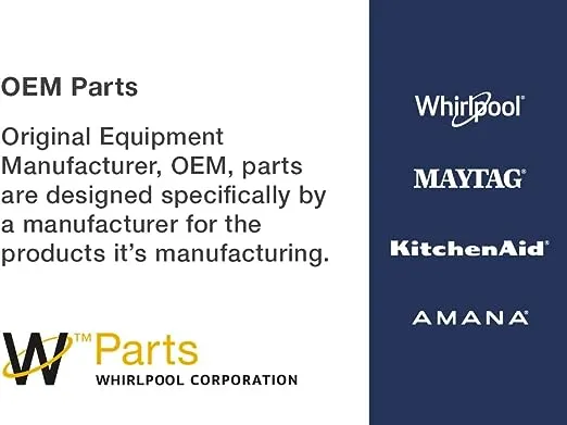 Whirlpool WPW10162384 OEM Electric Oven Door Gasket Replacement Part