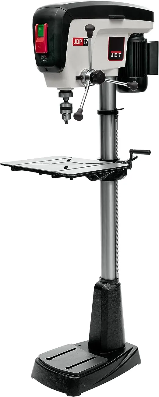JET 17-Inch Floor Drill Press, 3/4 HP, 1Ph 115V (Model JDP-17)