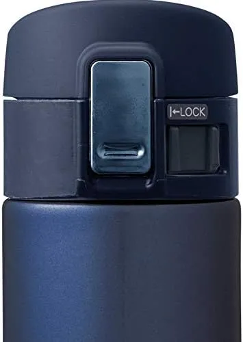 Zojirushi Stainless Steel Mug, 12-Ounce, Smoky Blue