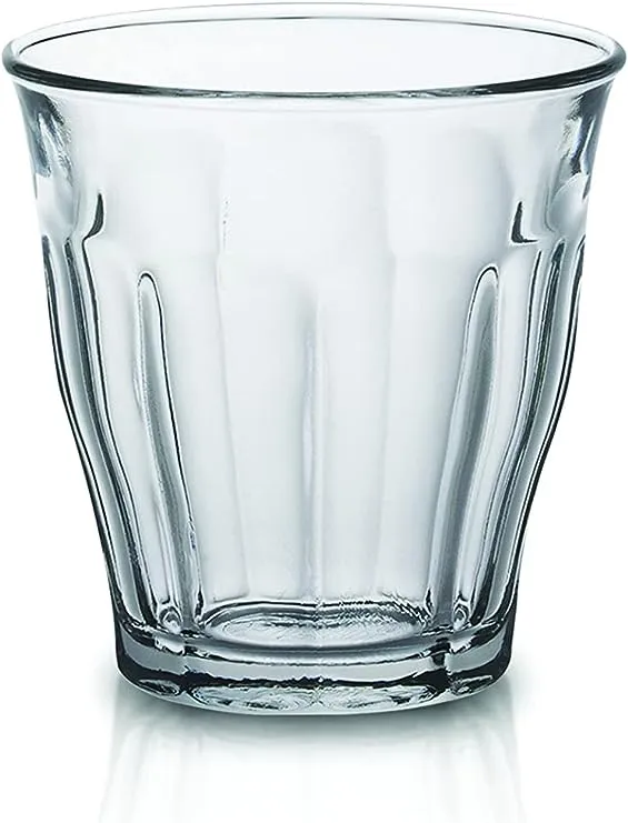 Duralex - Picardie Tumbler, Clear, 4 3/8 ounce, Set of 6