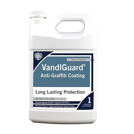 VG-7001 VandlGuard Non-Sacrificial Anti-Graffiti Coatings READY TO USE covers up to 300 sq. on painted and unpainted surfaces. 1 Gallon