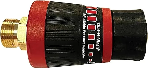 Simpson Cleaning 82232 Dial-N-Wash Adjustable Pressure Regulator for Pressure Washers, Rated up to 4500 PSI