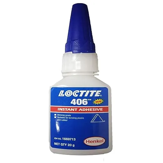 LOCTITE 406 Super Glue - Instant Adhesive - 20G - Plastic & Rubber