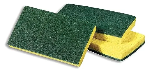 3M Scotch-Brite Medium Duty Scrubbing Sponge 74, 6.1 in x 3.6 in x 0.7 in, 20/Case