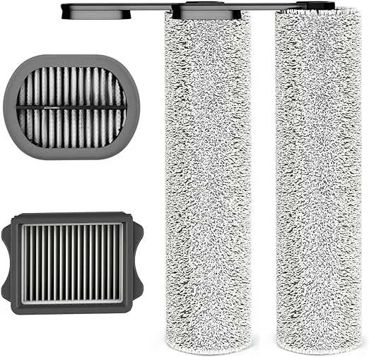 Tineco Replacement HEPA Assembly and Brush Roller Set for Floor ONE S5 Combo Cordless Wet Dry Vacuum Cleaner (S5 Combo only, not Compatible with Any Other Model)