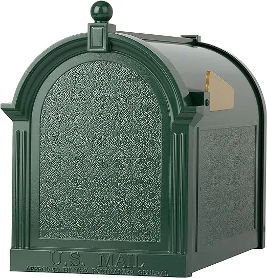 Whitehall Products Capital Mailbox, Green