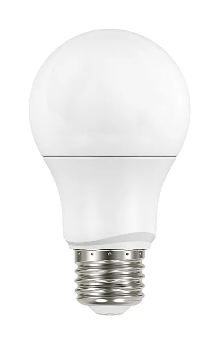 Satco 4PK 9.5w 120v A19 LED E26 Medium Base 800Lumens 2700k