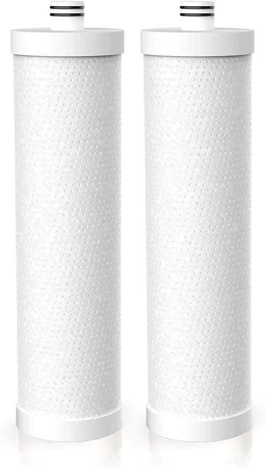 Frizzlife FZ-2 Replacement Filter Cartridge for MP99, MK99, MS99 Under Sink Water Filter & MV99 RV Filter - Pack 2