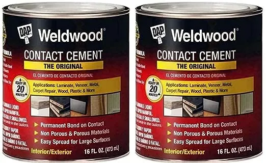 Dap 00271 Weldwood Original Contact Cement, 1-Pint