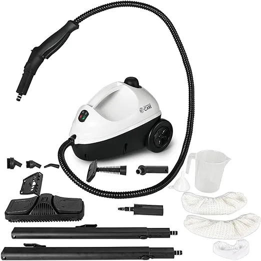 Steam Cleaner, 1500W Multipurpose Steamer with Accessory Kit, Steamer for Clothes and Floor Steamer, Portable Steamer for Car Seat, Carpet, and More