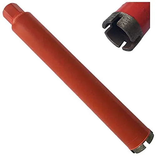 1-1/8" Wet Drill Core Bits for Concrete and Hard Masonry, Diamond Hole Saw, 14" Drilling Depth, 5/8"-11 Arbor, Wet Only