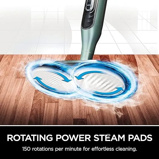 Shark, Grey XKITP7000D Soft 2 Steam & Scrub Dirt Grip Dusting Washable Pads