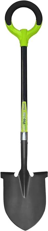 Radius Garden 25202 Pro-Lite Carbon Steel Shovel, Green