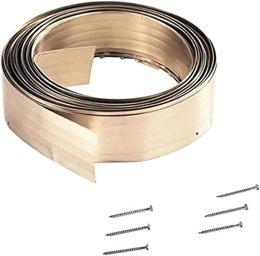 M-D Building Products 52000 Nail On Bronze Weatherstrip Seal 1-1/8"X17' Roll