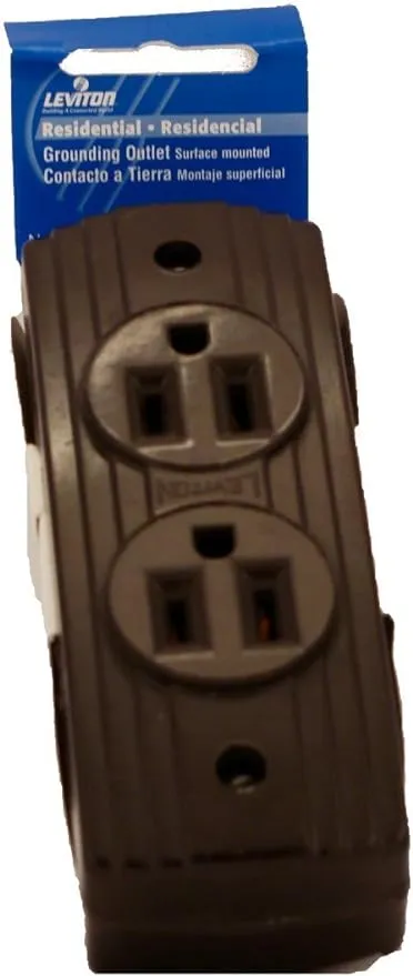 Leviton 5238 15 Amp 125 Volt, Lev-O-Let Receptacle Duplex