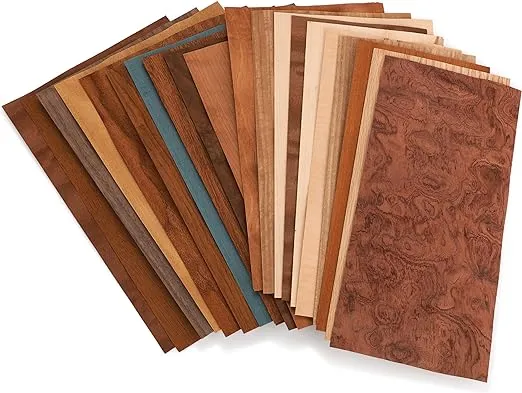 Mixed Variety Domestic & Exotic Veneer Pack, 10 sq ft Pack