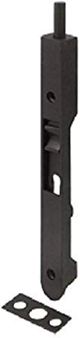 Deltana 7FBR10B HD Solid Brass 7-Inch Flush Bolt