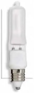 Satco S1916 100Q/F/JD 100-watt E11/T4 Mini Can Halogen Bulb, Frosted, 4-Pack