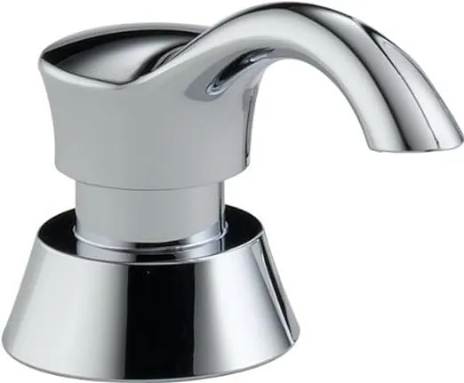 Delta Faucet Pilar Kitchen Soap Dispenser for Kitchen Sinks, Chrome RP50781