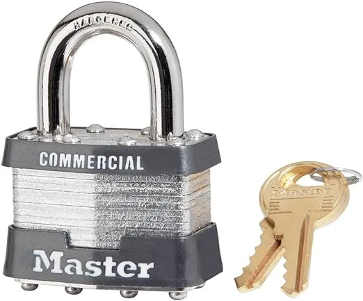 Master Lock #1KA-2359 1-3/4 Laminated Padlock (Pack of 6) by Master Lock Co