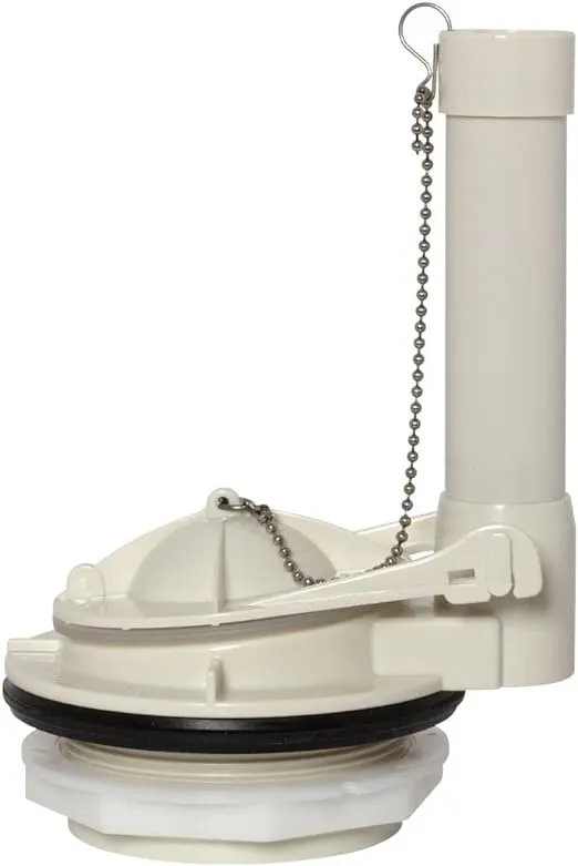 AMERICAN STANDARD 738921-100.0070A Selectronic Flush Valve Assembly with Flapper, 4.5 x 5.5 x 8.7 inches, White