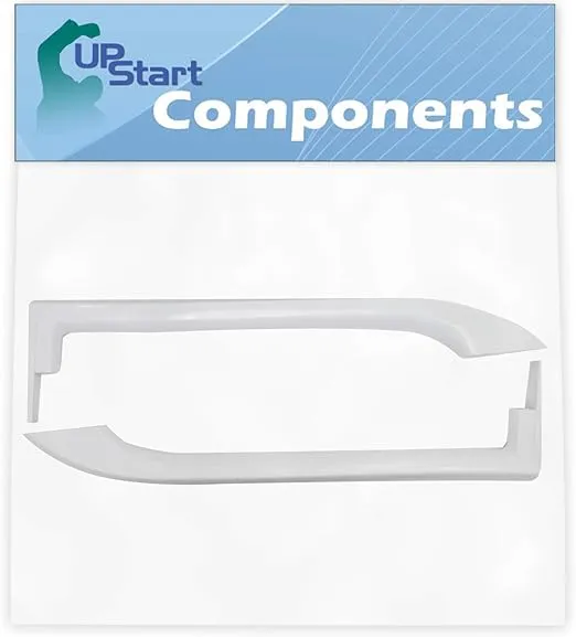 5304486359 Refrigerator Door Handles Set Replacement for Frigidaire FFTR1814QW3 Refrigerator - Compatible with 5304486359 White Door Handles - UpStart Components Brand