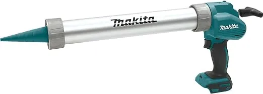 Makita XGC01ZB 18V LXT Lithium-Ion Cordless 20 oz. Barrel Style Caulk & Adhesive Gun, Tool Only, Silver/Blue/Black, 20-Ounce