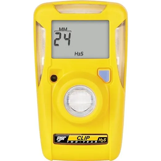 BW Technologies BWC2-H510 BW Clip Single Gas H2S Monitor, 5/10
