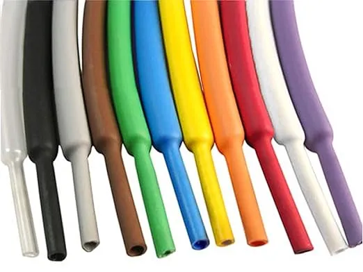 Electriduct 3/8" Heat Shrink Tubing 3:1 Ratio Shrinkable Tube Cable Sleeve - 100 Feet (Clear)