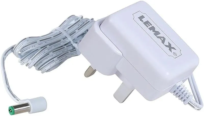 Lemax Village Collection Switching Mode Power Adaptor With 1 Output Jacks 4.5v White # 74254