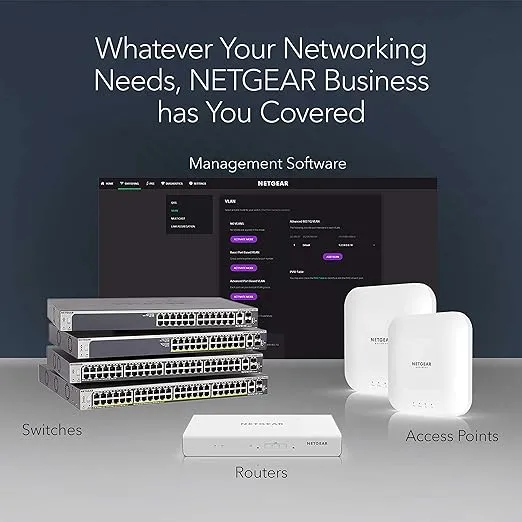 NETGEAR 8-Port Gigabit Ethernet Unmanaged PoE Switch (GS108LP) - with 8 x PoE+ @ 60W Upgradeable, Desktop, Wall Mount or Rackmount, and Limited Lifetime Protection