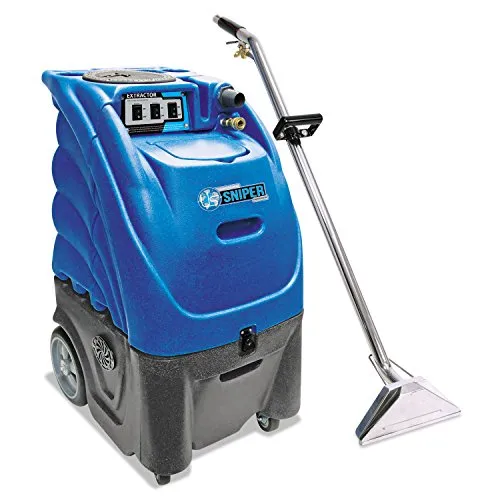 12 Gallon Tank Carpet Extractor with Dual Vacuum Motors